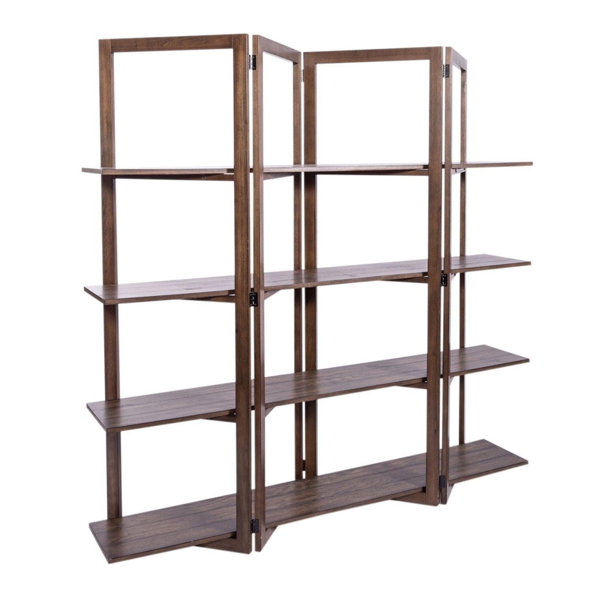 Lennox - Open Bookcase - Dark Brown Standard Bookcases by Liberty Furniture - Walls Furniture & Mattress
