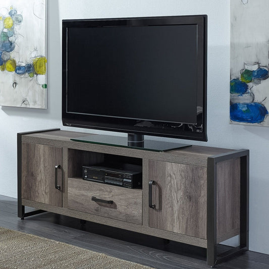 Tanners Creek - Entertainment TV Stand - Dark Gray TV Stands by Liberty Furniture - Walls Furniture & Mattress