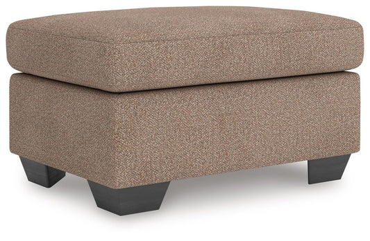 Triston - Peaks - Suede - Ottoman Upholstered Ottomans by Benchcraft® - Walls Furniture & Mattress