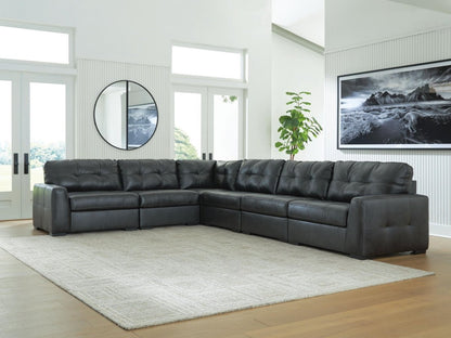 Brindley Pier - Sectional Stationary Sectionals by Signature Design by Ashley® - Walls Furniture & Mattress