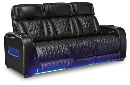 Boyington - 2 Pc. - Power Reclining Sofa And Loveseat - Black Reclining Sofas & Loveseats by Signature Design by Ashley® - Walls Furniture & Mattress