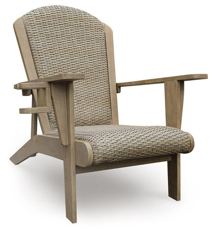 Marina Sun - Adirondack Chair - Beige Arm Chairs by Signature Design by Ashley® - Walls Furniture & Mattress