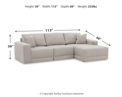 Next-Gen Gaucho - Sectional Stationary Sectionals by Benchcraft® - Walls Furniture & Mattress