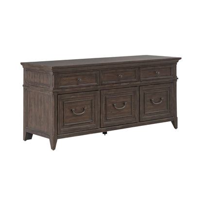 Paradise Valley - Credenza - Saddle Brown Credenzas by Liberty Furniture - Walls Furniture & Mattress