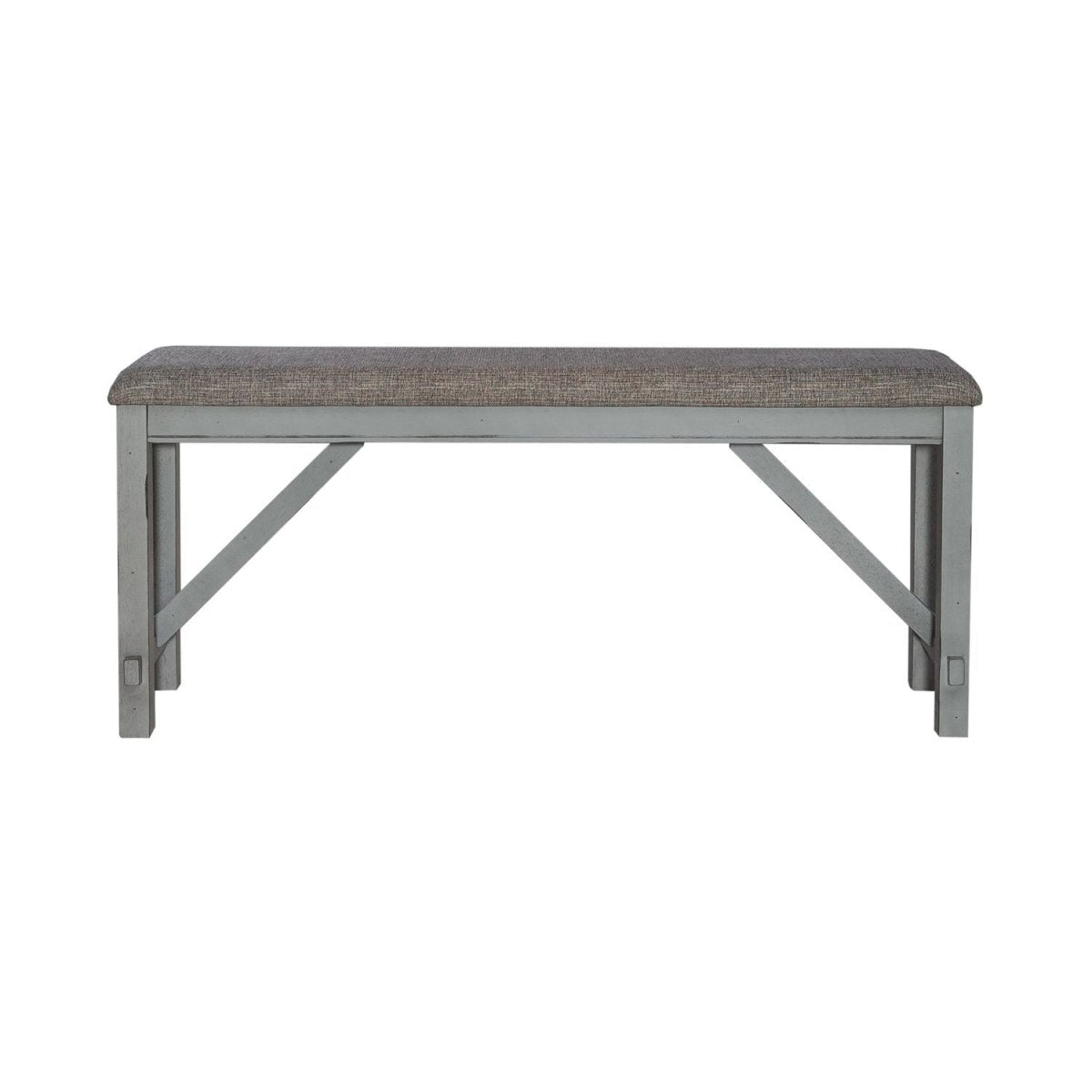 Newport - Counter Height Dining Bench - Gray