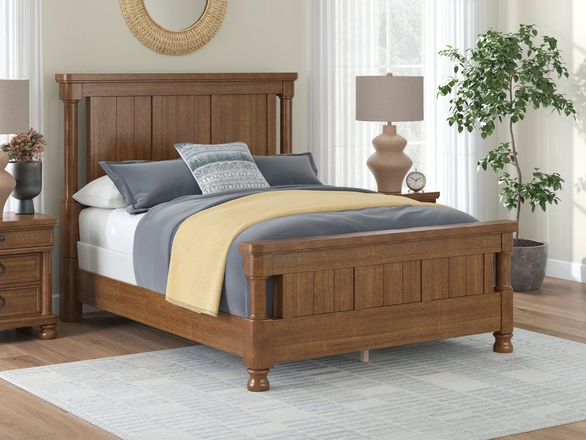 Rowlenstown - Poster Bed Poster Beds by Signature Design by Ashley® - Walls Furniture & Mattress