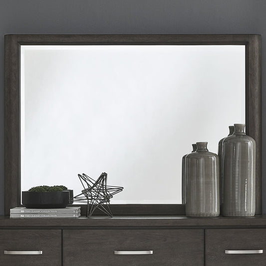 Cascade Falls - Mirror - Satin Espresso Bedroom Mirrors by Liberty Furniture - Walls Furniture & Mattress