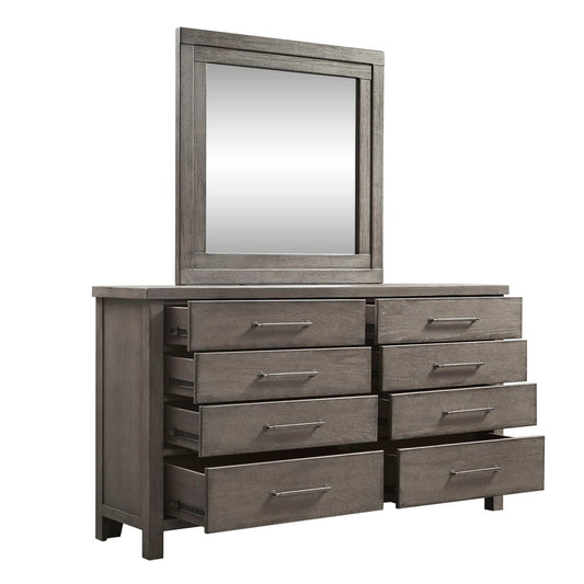 Modern Farmhouse - Dresser & Mirror Dresser & Mirror by Liberty Furniture - Walls Furniture & Mattress