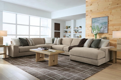 Linenhause - Sectional Stationary Sectionals by Benchcraft® - Walls Furniture & Mattress