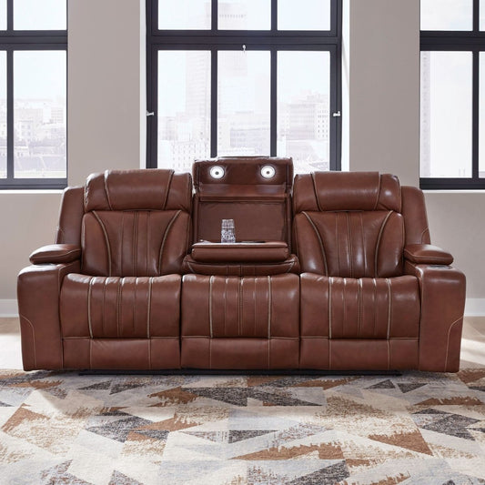 Caswell - Sofa P2 & ZG - Brown Reclining Sofas by Liberty Furniture - Walls Furniture & Mattress