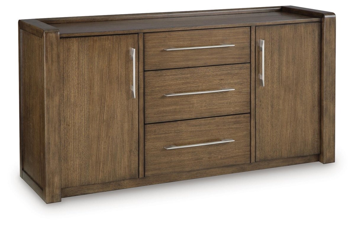 Marxmore - Dining Room Server - Brown Servers by Benchcraft® - Walls Furniture & Mattress