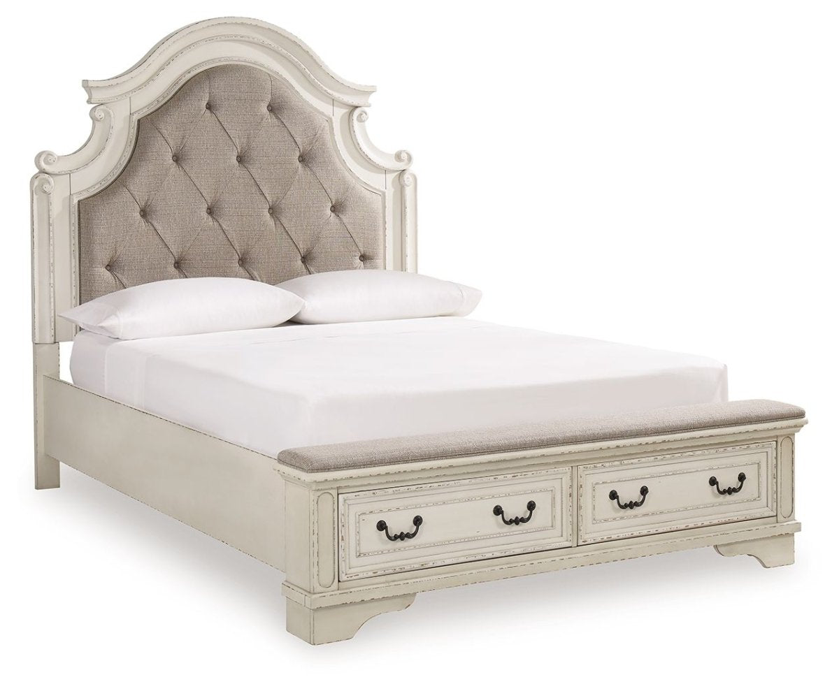 Realyn - Storage Bed Upholstered Beds by Signature Design by Ashley® - Walls Furniture & Mattress