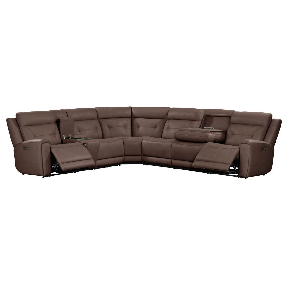 Beckham - Sectional Reclining Sectionals by Liberty Furniture - Walls Furniture & Mattress