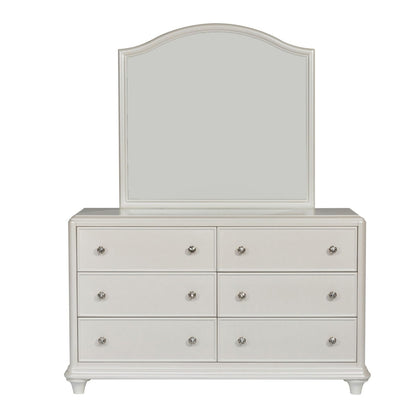 Stardust - Mirror - White Bedroom Mirrors by Liberty Furniture - Walls Furniture & Mattress