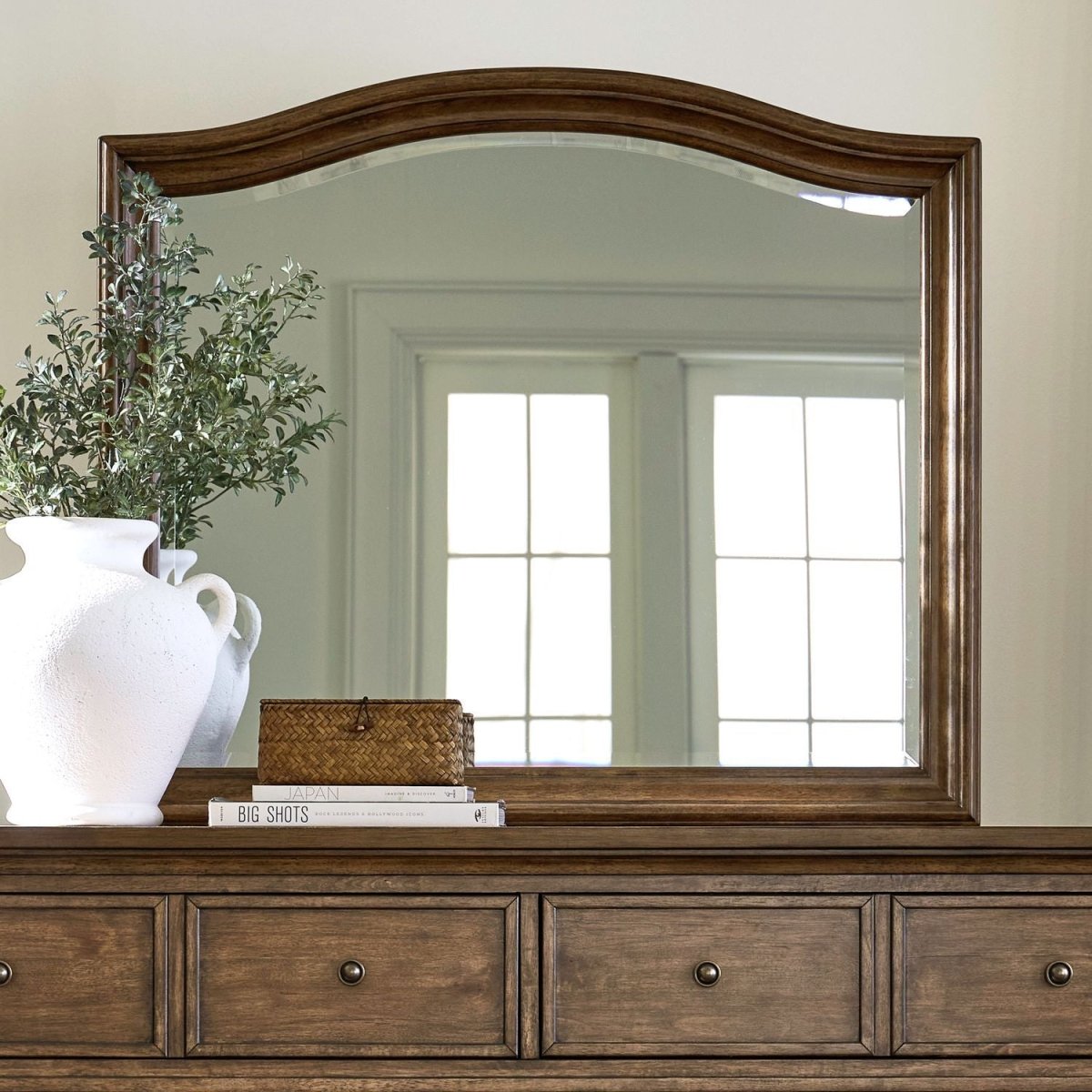 Harrison Heights - Mirror - Sienna Mirrors by Liberty Furniture - Walls Furniture & Mattress