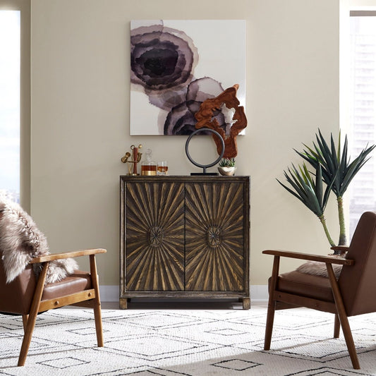 Chaucer - Accent Cabinet Wine Cabinets by Liberty Furniture - Walls Furniture & Mattress