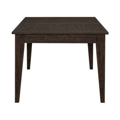 Midland Falls - Rectangular Leg Table - Dark Brown Dining Tables by Liberty Furniture - Walls Furniture & Mattress