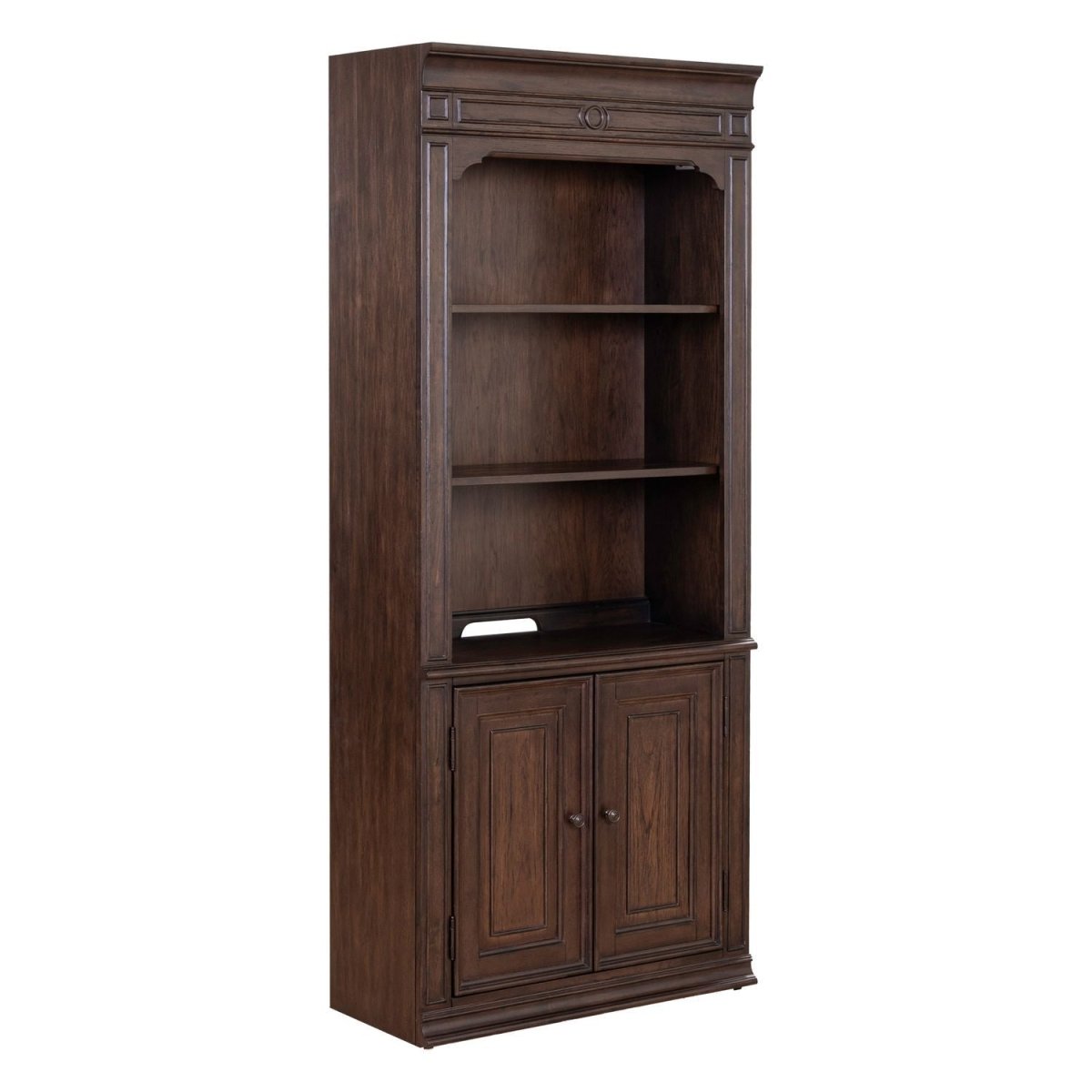 Provence Park - Bunching Bookcase - Chateau Brown Standard Bookcases by Liberty Furniture - Walls Furniture & Mattress