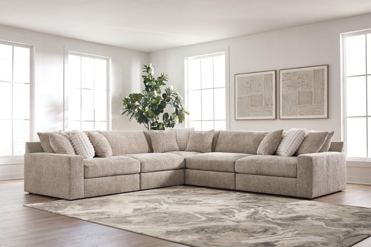 Nexora-Court - Sectional Stationary Sectionals by Signature Design by Ashley® - Walls Furniture & Mattress