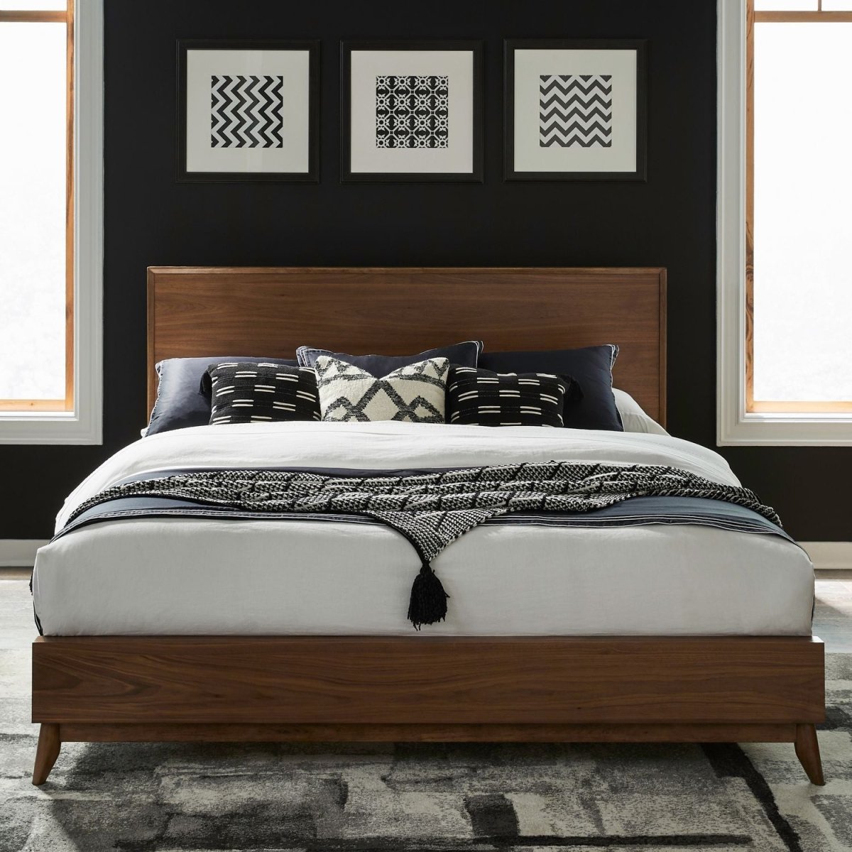 Century Modern - Platform Bed Platform Beds by Liberty Furniture - Walls Furniture & Mattress