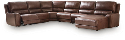 DeepWakes - Power Reclining Sectional Reclining Sectionals by Signature Design by Ashley® - Walls Furniture & Mattress