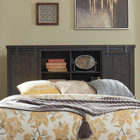 Thornwood Hills - Headboard Bookcase Headboards by Liberty Furniture - Walls Furniture & Mattress