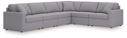 Modmax - Sectional - Granite Stationary Sectionals by Signature Design by Ashley® - Walls Furniture & Mattress