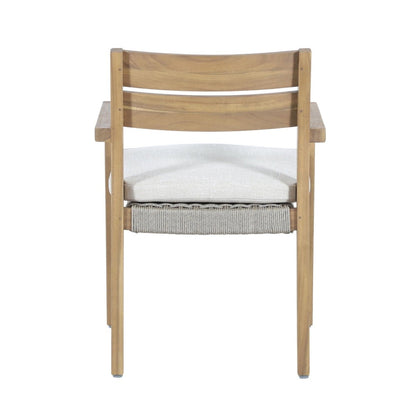 Arden - Wood And Wicker Patio Dining Chair (Set of 2) - Natural / Brown Chair Sets by New Classic - Walls Furniture & Mattress