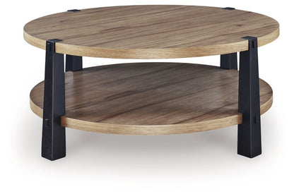 Ridgester - Round Table End Tables by Signature Design by Ashley® - Walls Furniture & Mattress