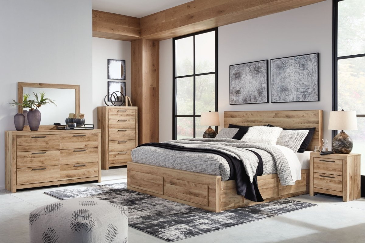 Hyanna - Storage Bedroom Set 8 + Piece Bedroom Sets by Signature Design by Ashley® - Walls Furniture & Mattress
