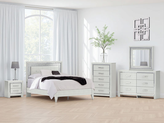 Zyniden - Upholstered Panel Bed