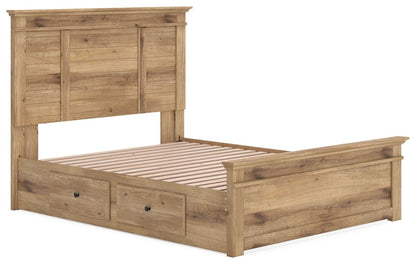 Makidern - Panel Storage Bed With 2 Under Bed Storage Units Storage Beds by Signature Design by Ashley® - Walls Furniture & Mattress