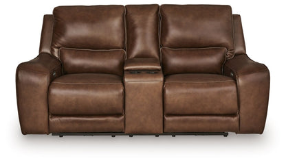 DeepWakes - Power Reclining Loveseat / Console / Adjustable Headrest Reclining Loveseats by Signature Design by Ashley® - Walls Furniture & Mattress