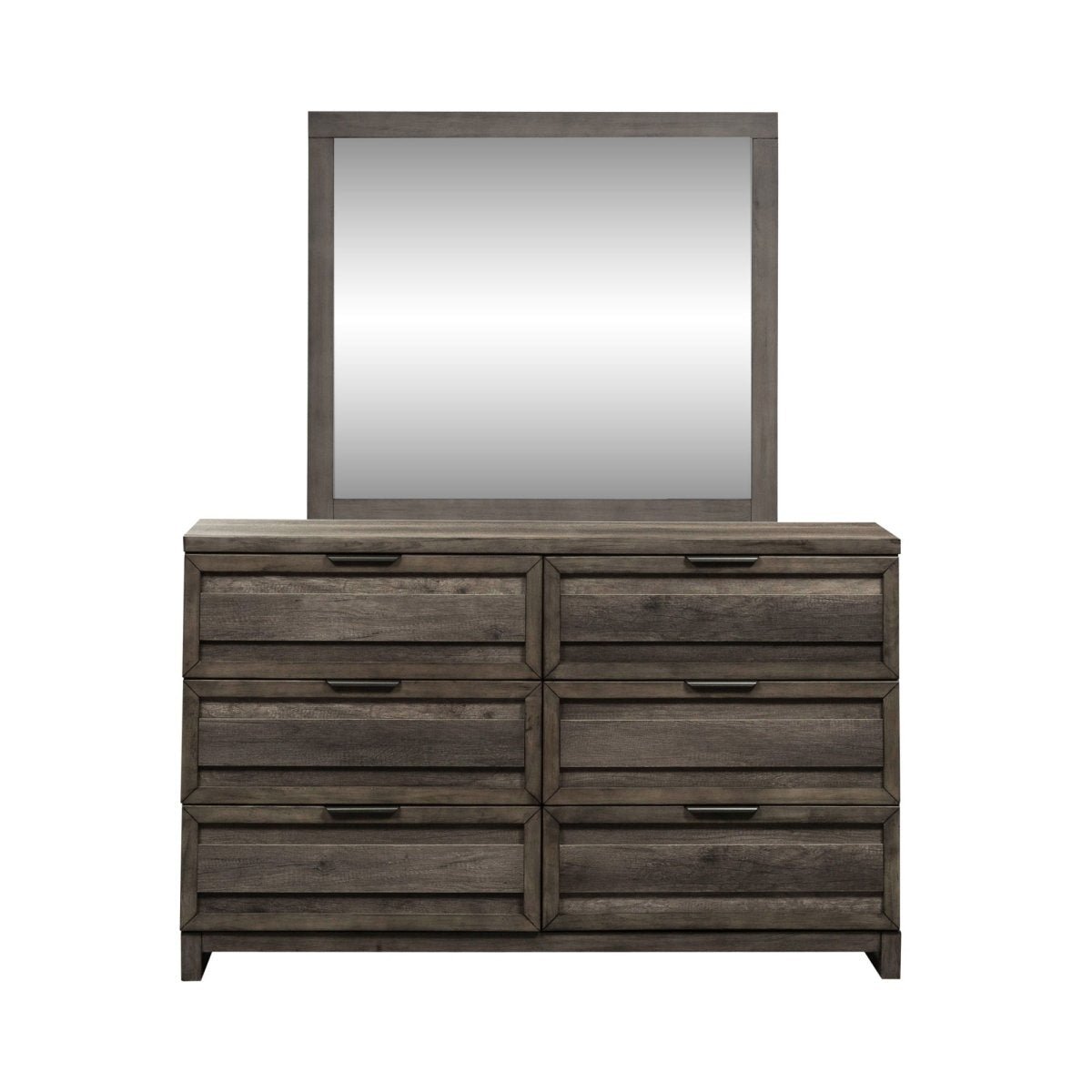 Tanners Creek - Dresser & Mirror - Dark Gray Dresser & Mirror by Liberty Furniture - Walls Furniture & Mattress