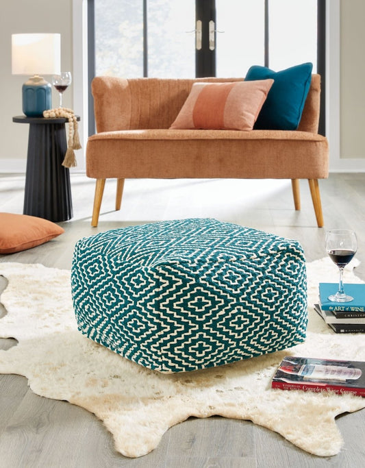 Brynnsen - Pouf Accent Poufs by Signature Design by Ashley® - Walls Furniture & Mattress