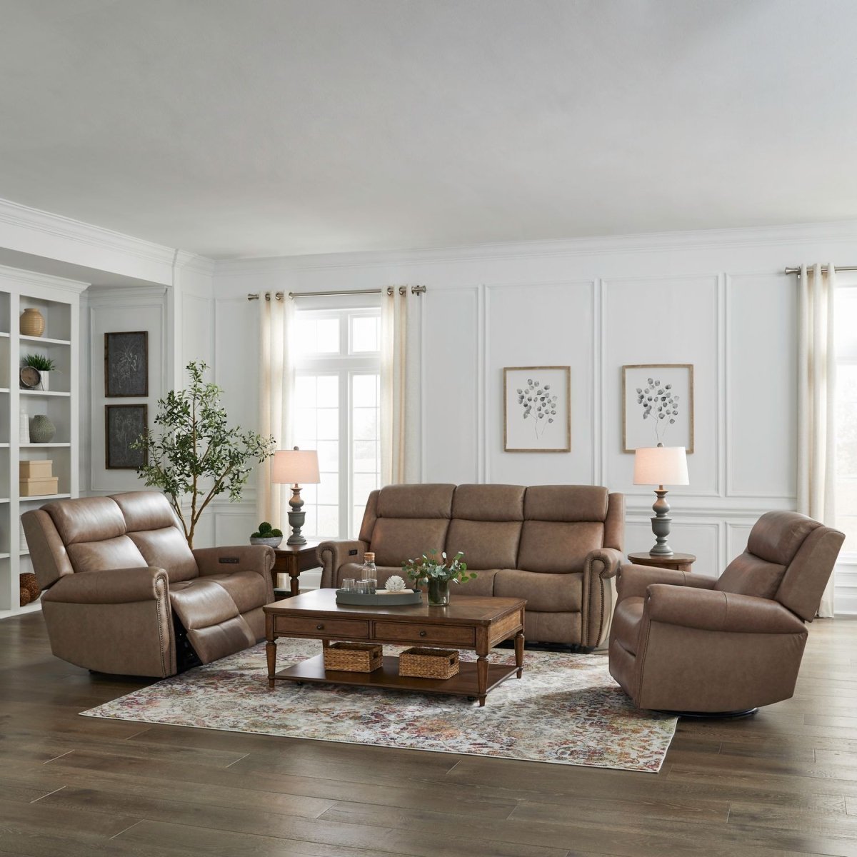 Carlton - Sofa Set Reclining Sofas & Loveseats by Liberty Furniture - Walls Furniture & Mattress