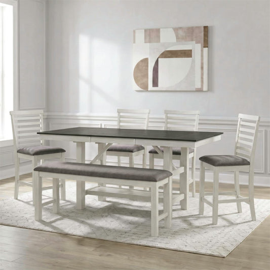 Brook Bay - Gathering Table Set 5 Piece Dining Room Sets by Liberty Furniture - Walls Furniture & Mattress
