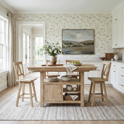 Lindsey Farm - Gathering Table Set 5 Piece Dining Room Sets by Liberty Furniture - Walls Furniture & Mattress