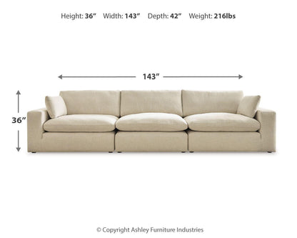 Elyza - Sectional Stationary Sectionals by Benchcraft® - Walls Furniture & Mattress
