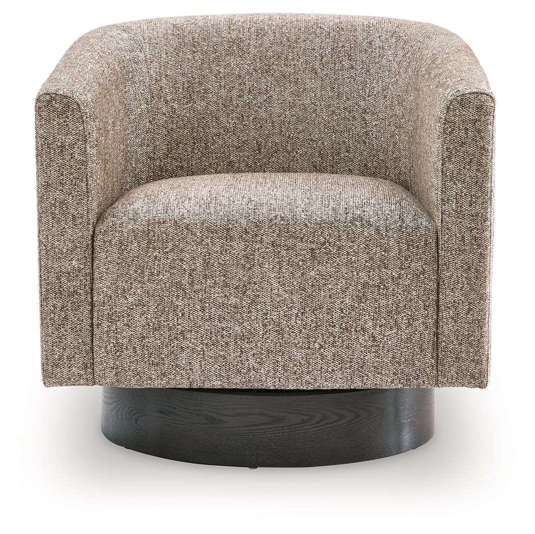 Jorryn - Swivel Accent Chair - Brown Swivel Chairs by Signature Design by Ashley® - Walls Furniture & Mattress