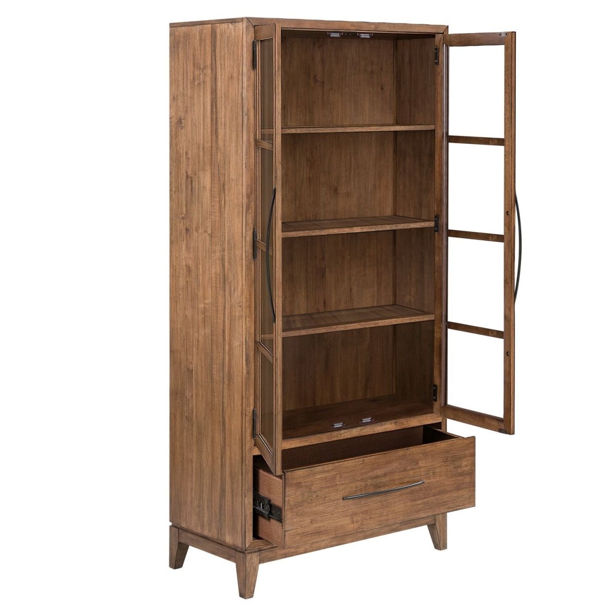 Shaker Lakes - Bunching Display Cabinet Display Cabinets by Liberty Furniture - Walls Furniture & Mattress