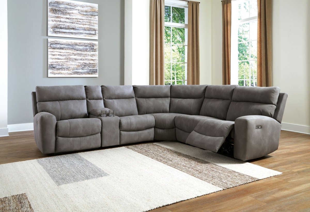 Next - Gen Durapella - Power Reclining Sectional Set 6 Piece Living Room Sets by Signature Design by Ashley® - Walls Furniture & Mattress