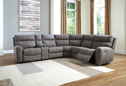 Next - Gen Durapella - Power Reclining Sectional Set 6 Piece Living Room Sets by Signature Design by Ashley® - Walls Furniture & Mattress