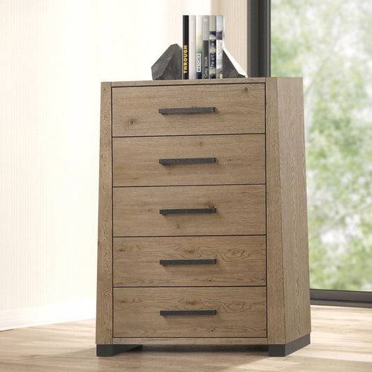 Viera - Chest - Natural Oak Accent Chests by New Classic - Walls Furniture & Mattress