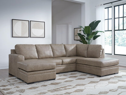 Amuleto - Sectional Stationary Sectionals by Signature Design by Ashley® - Walls Furniture & Mattress