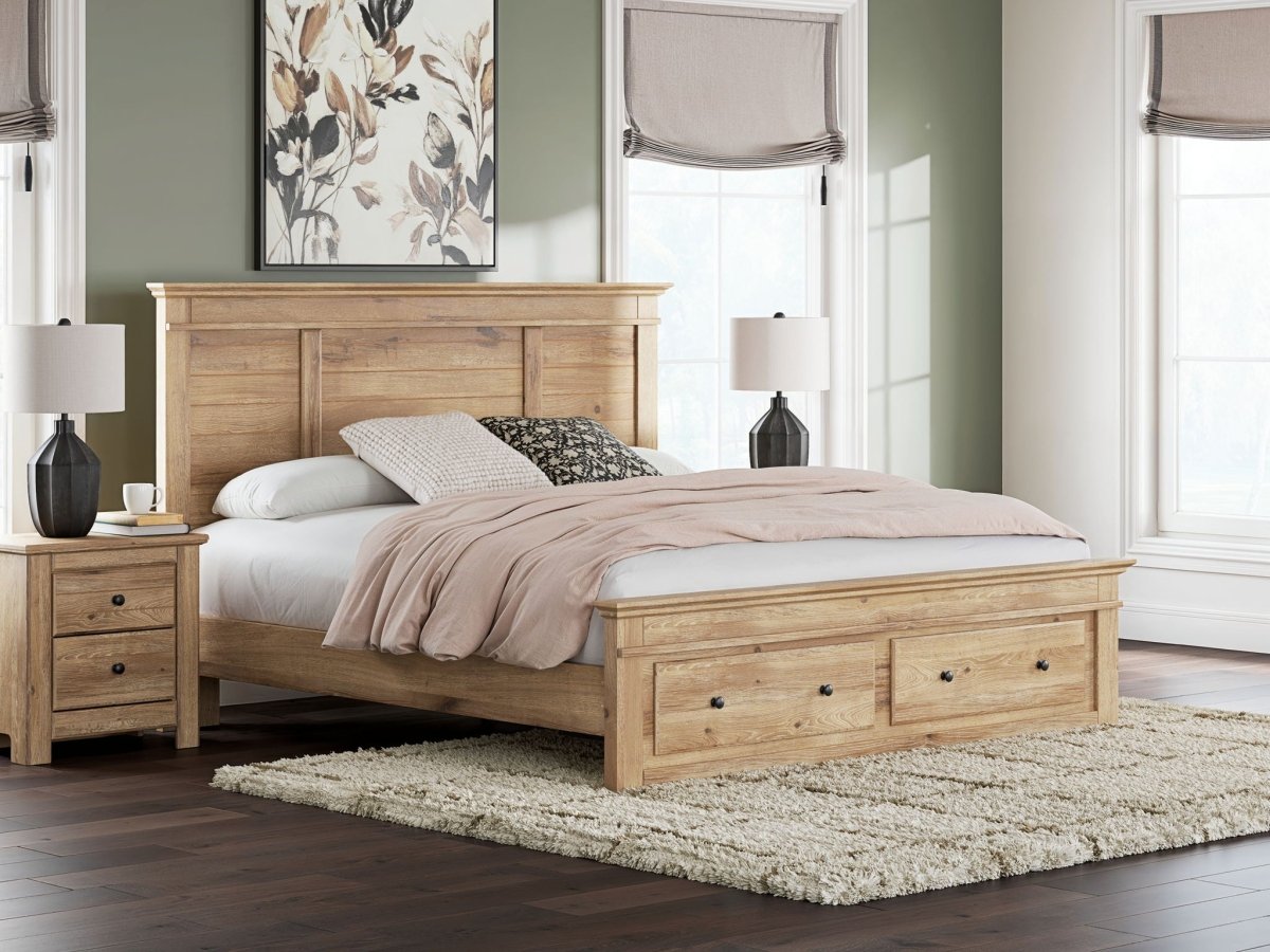 Makidern - Panel Storage Bed With Storage Footboard Storage Beds by Signature Design by Ashley® - Walls Furniture & Mattress