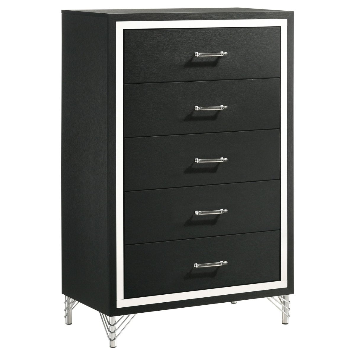 Lucia - 5 - Drawer Bedroom Chest Accent Chests by Coaster Fine Furniture - Walls Furniture & Mattress