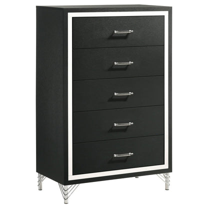 Lucia - 5 - Drawer Bedroom Chest Accent Chests by Coaster Fine Furniture - Walls Furniture & Mattress