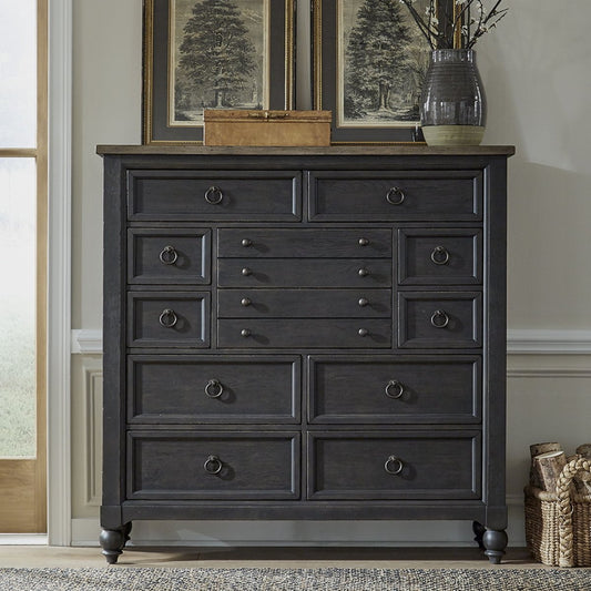 Americana Farmhouse - 12 Drawer Chesser Dressers by Liberty Furniture - Walls Furniture & Mattress