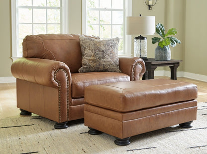 Carianna - Living Room Set Stationary Chair & Ottoman by Signature Design by Ashley® - Walls Furniture & Mattress